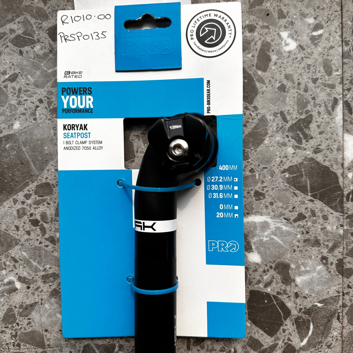 Pro Koryak Seatpost 27.2mm