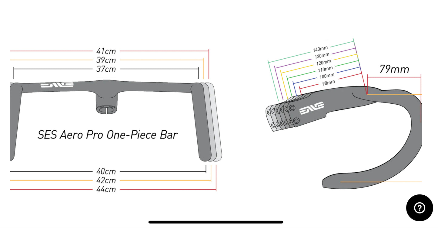 ENVE SES Aero Pro One-Piece Handlebar