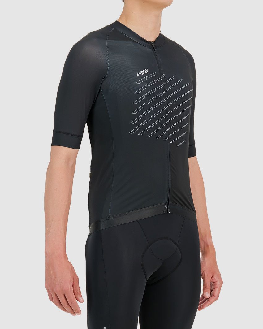 Enjoy Octane Jersey - Chevron Black