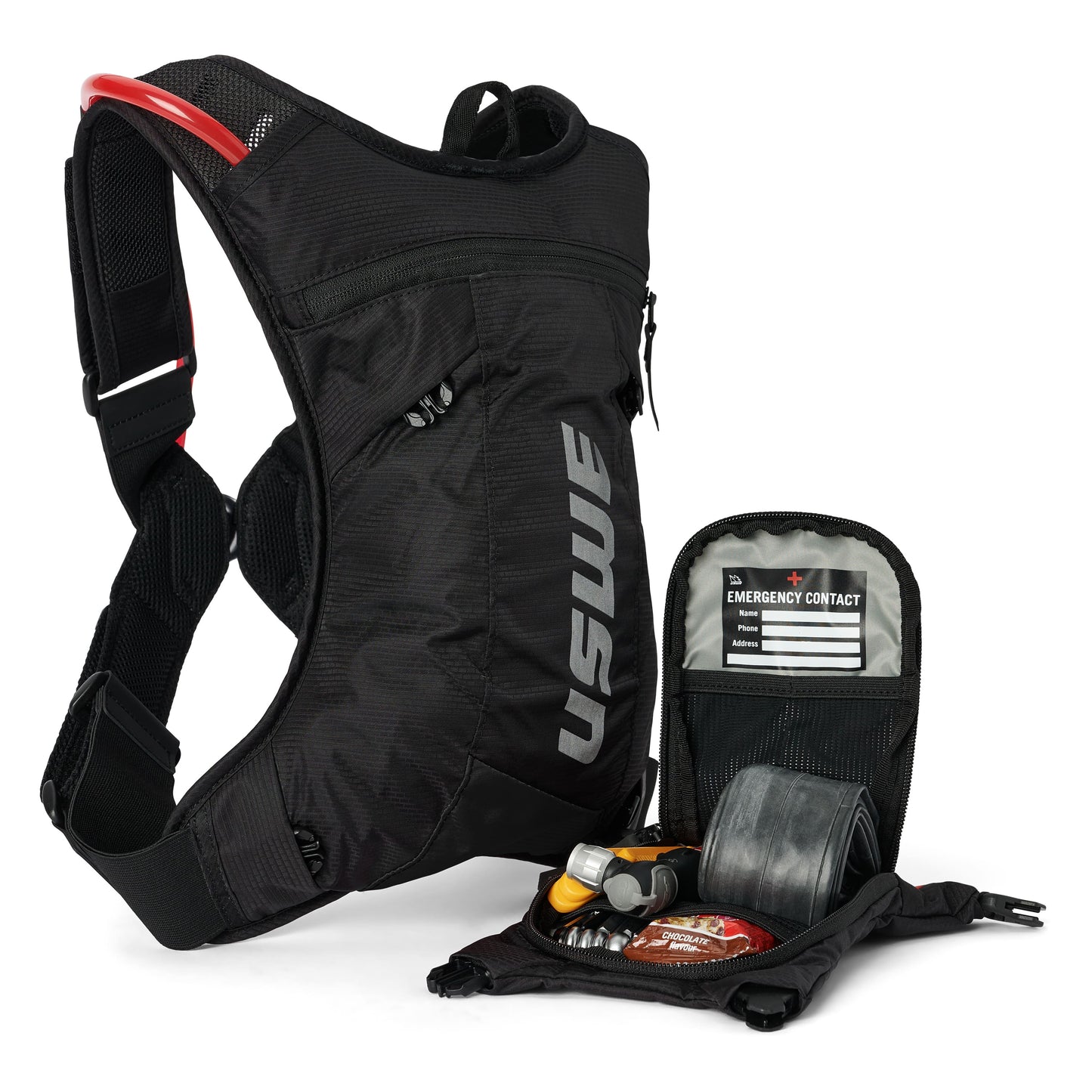 USWE Hydro 3 (3L) Hydration Pack (Black)