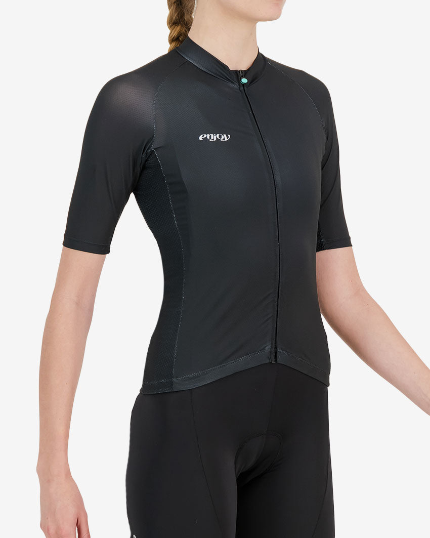 Enjoy Supremium Womens Jersey - Black