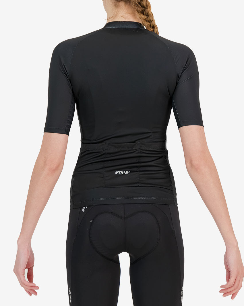 Enjoy Supremium Womens Jersey - Black