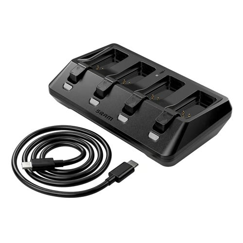 SRAM AXS/ETAP BATTERY CHARGER & CORD (4 PORTS)