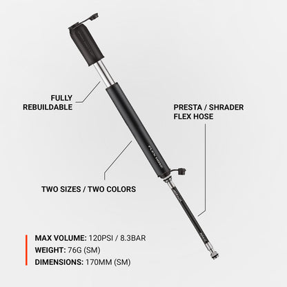 Lezyne Sport Drive High Pressure Hand Pump