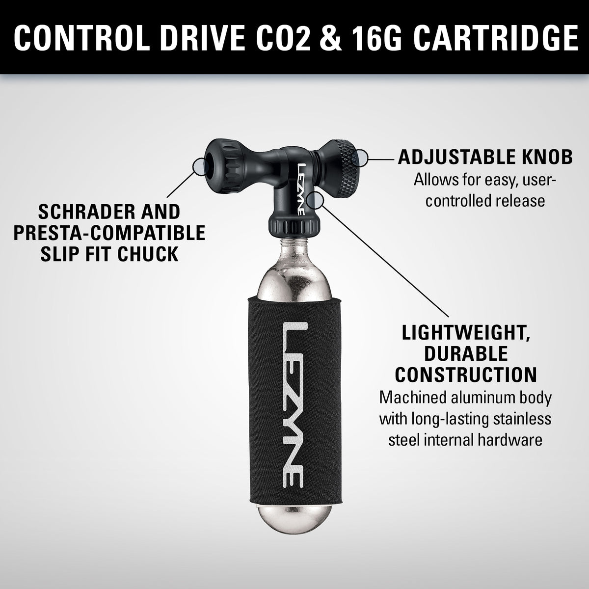 Lezyne Control Drive CO2 Inflator