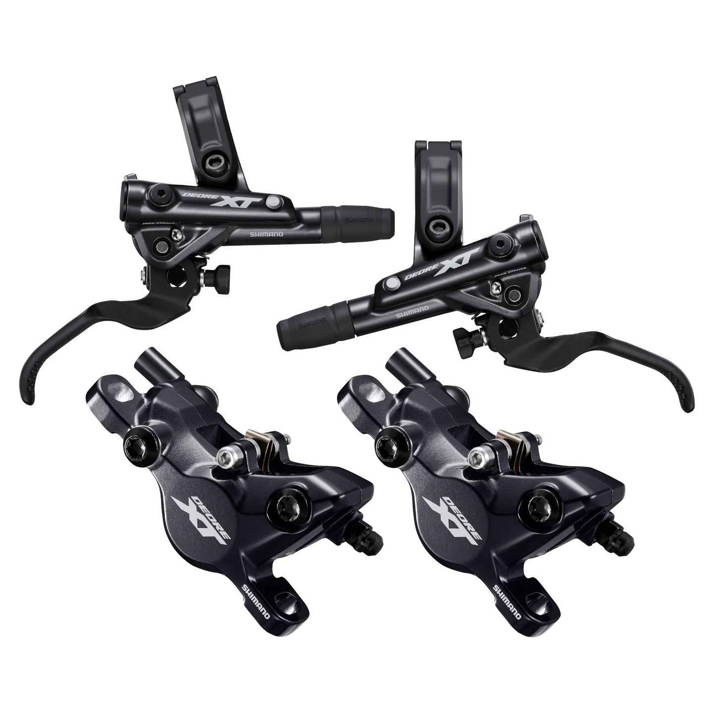 Shimano XT M8100 2 piston Brakeset