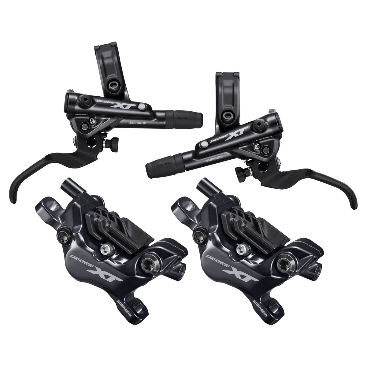 Shimano XT M8120 4 piston Brakeset