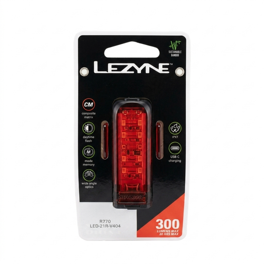 Lezyne Strip Drive 300+ Rear Light