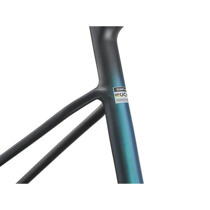 Giant Revolt Advanced SL FF Frameset - Carbon | Gravel - 2027 - superspeed teal