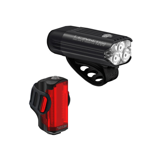 Lezyne Radar React system-Front and Rear LED Combo