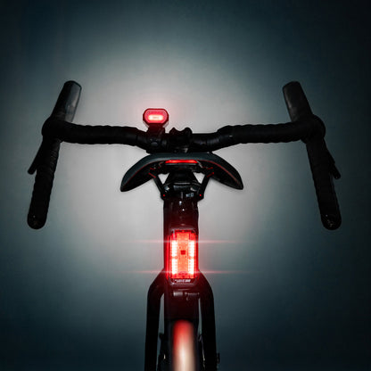 Lezyne Radar React system-Front and Rear LED Combo