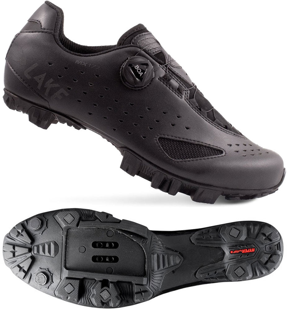 Lake MX177 MTB Shoes - Black