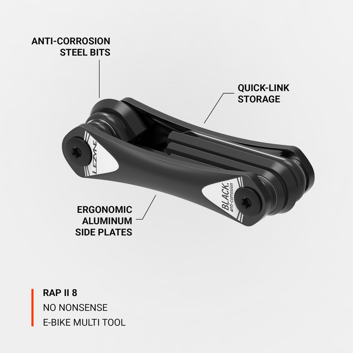 Lezyne RAP II 8 Multitool - 8 function