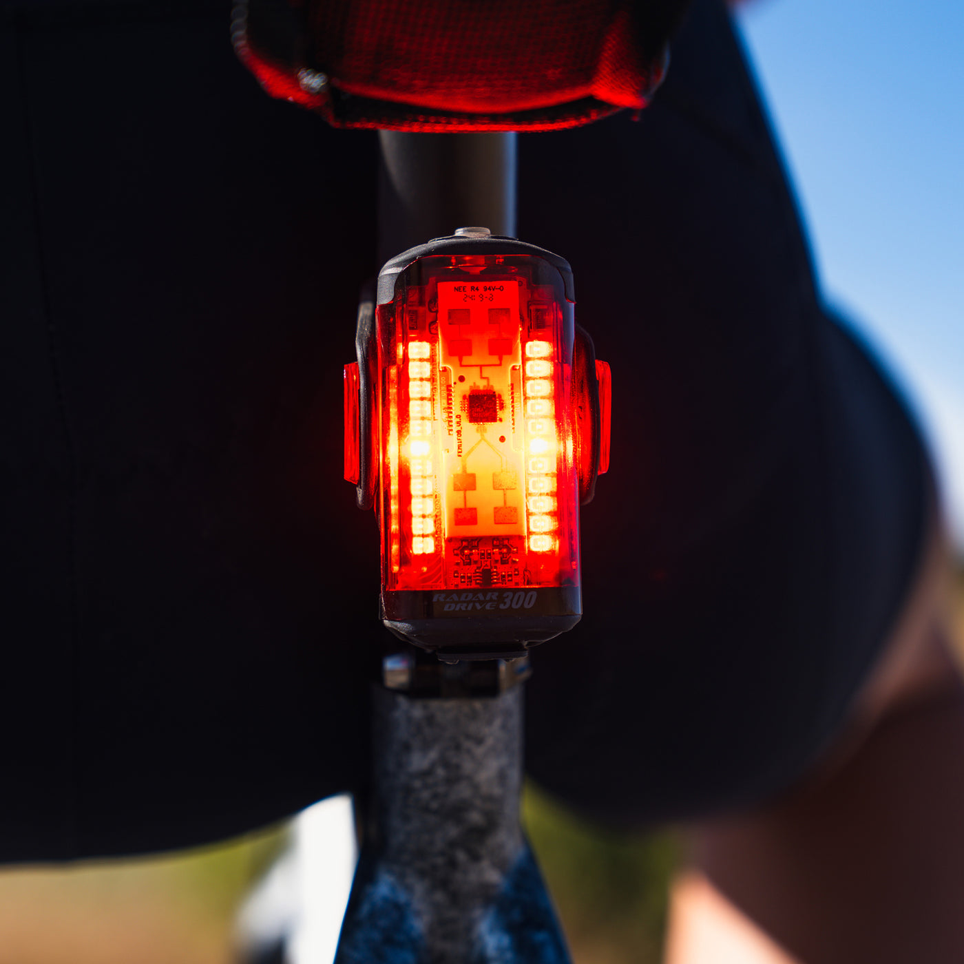 Lezyne Radar Drive Rear Bike Light with Vehicle Detection