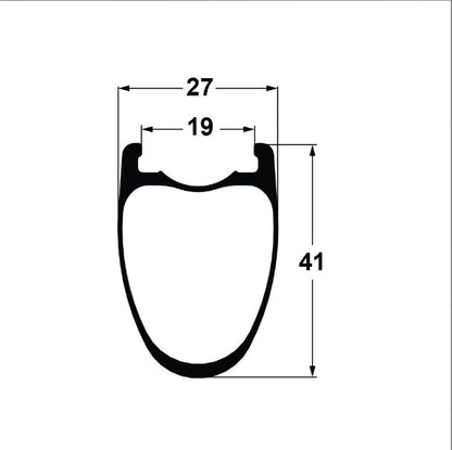 Reynolds AR41 Carbon Road Wheelset (rim brake)