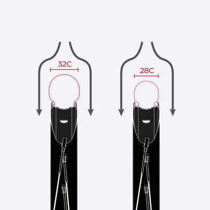 Magene EXAR Carbon Disc 405 UltraDark Wheelset