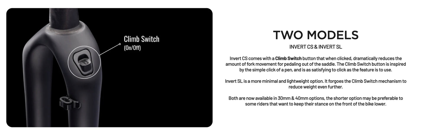 Cane Creek Invert CS Gravel Fork (40mm)