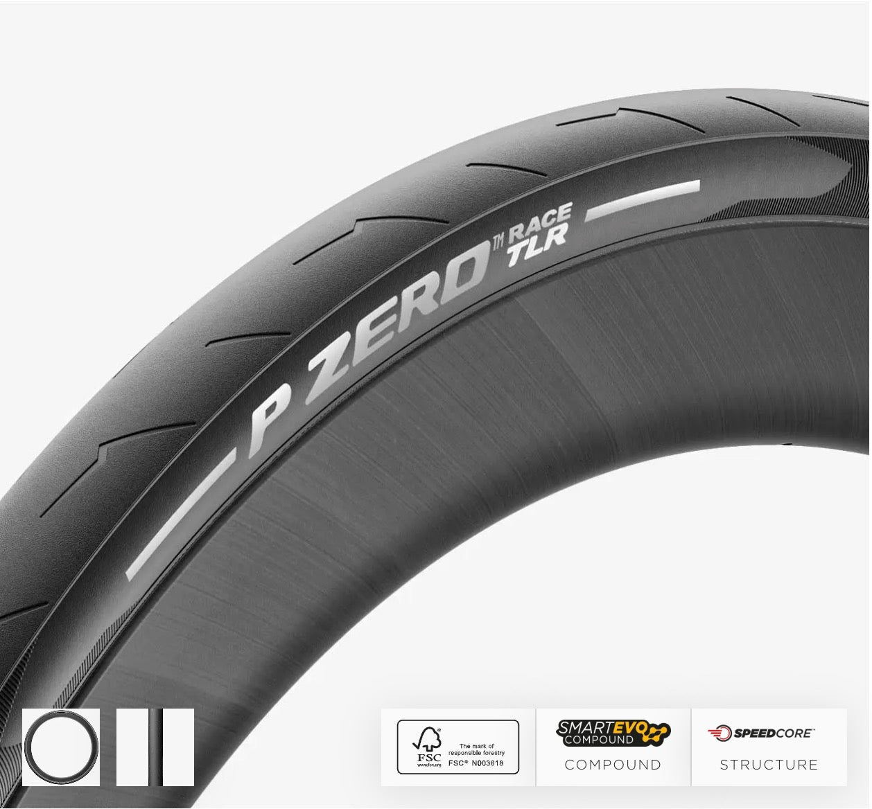 Pirelli P Zero Race TLR Road Tyre - tubeless