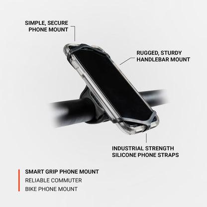 Lezyne Smart Grip Phone Holder - handlebar mount