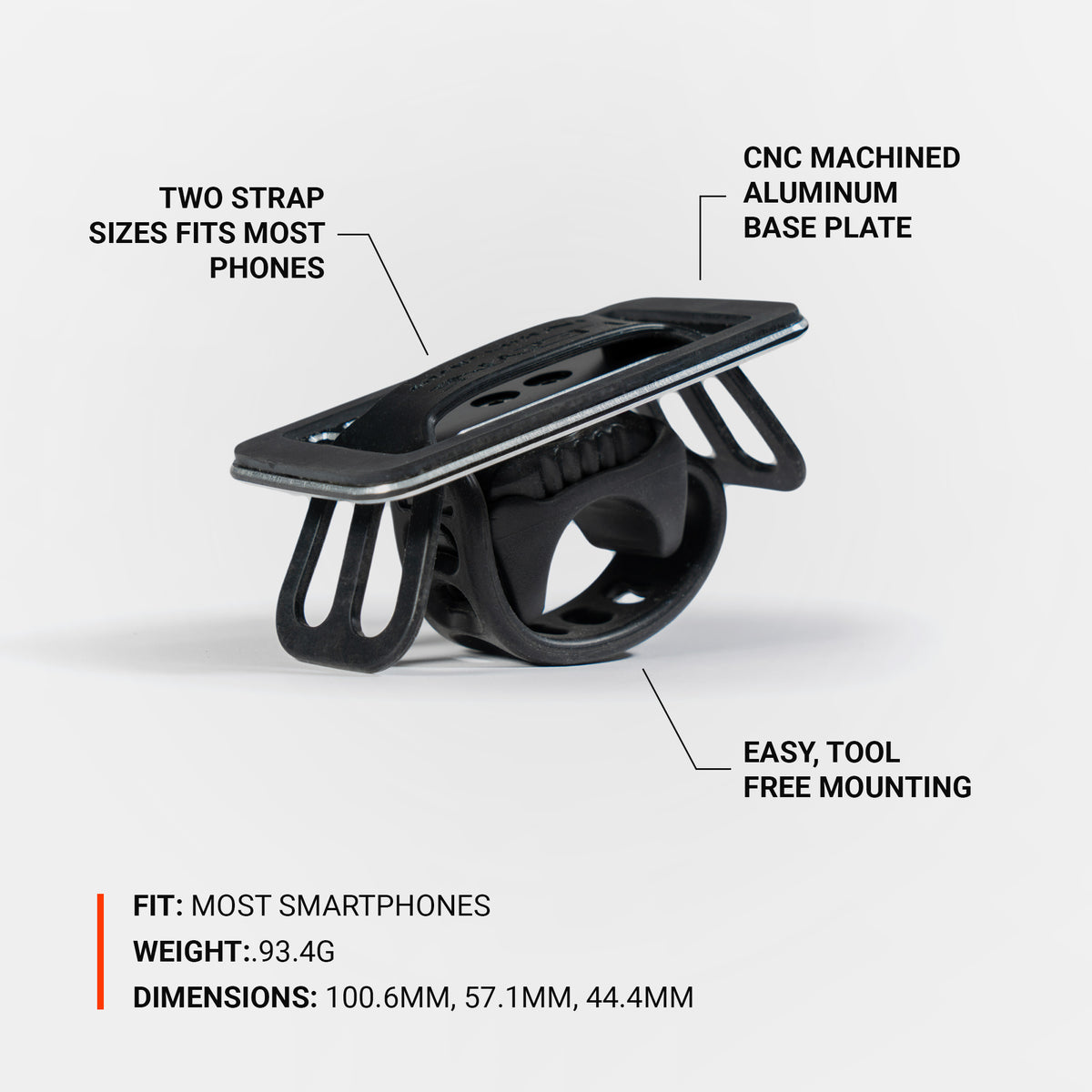 Lezyne Smart Grip Phone Holder - handlebar mount