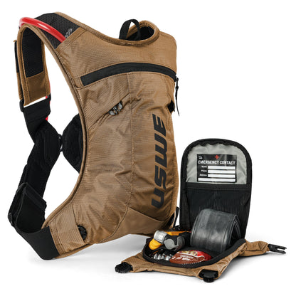USWE Hydro 3 (3L) Hydration Pack Bronze