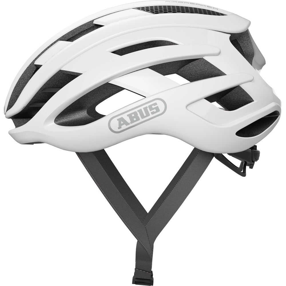 ABUS Airbreaker Polar White Matte Helmet