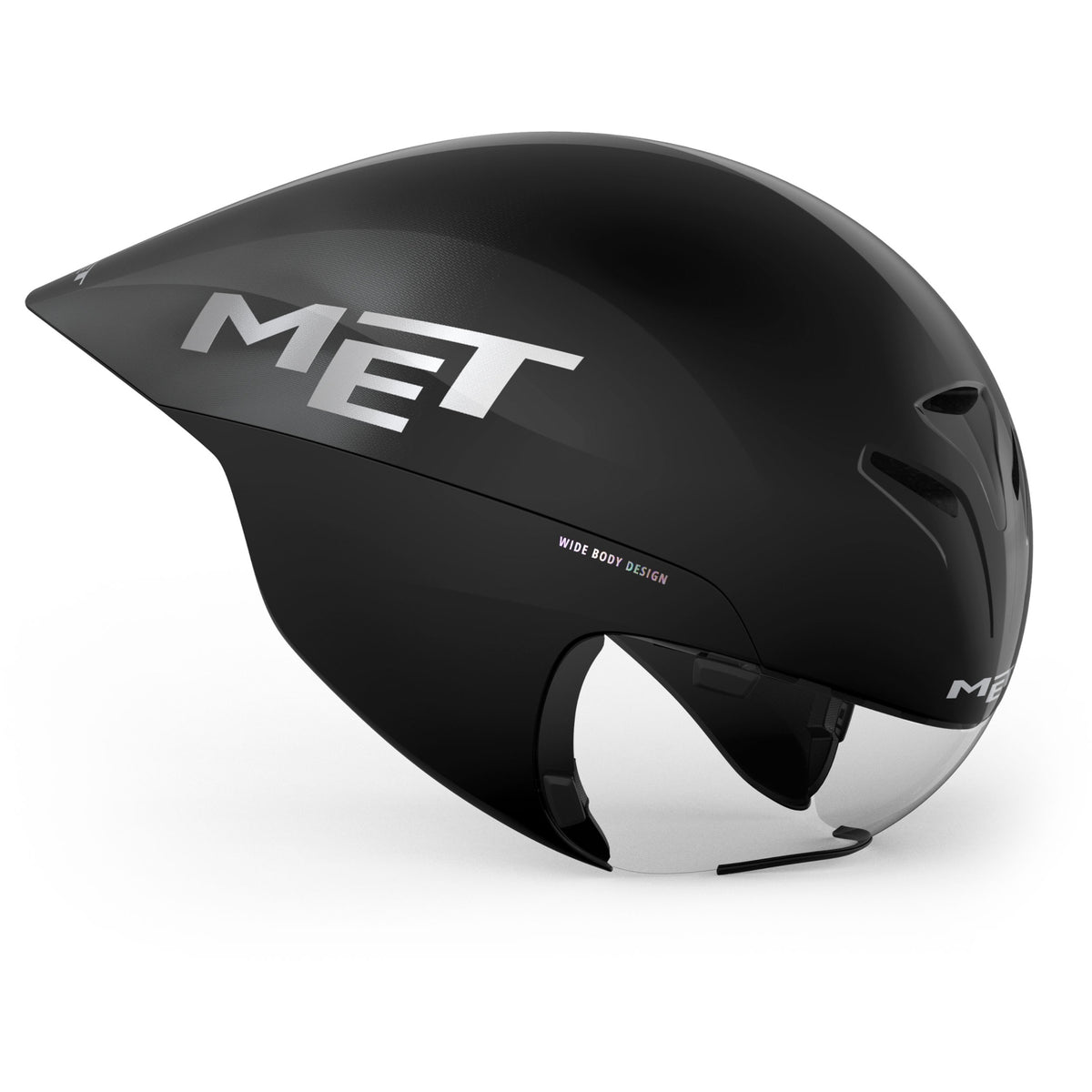 MET Drone Wide Body ii TT Helmet - Black