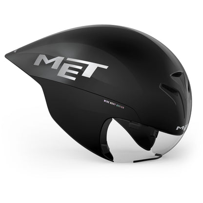 MET Drone Wide Body ii TT Helmet - Black