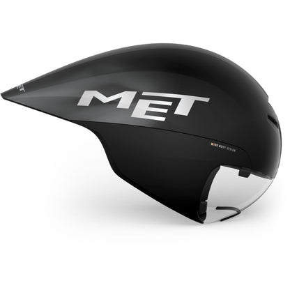 MET Drone Wide Body ii TT Helmet - Black