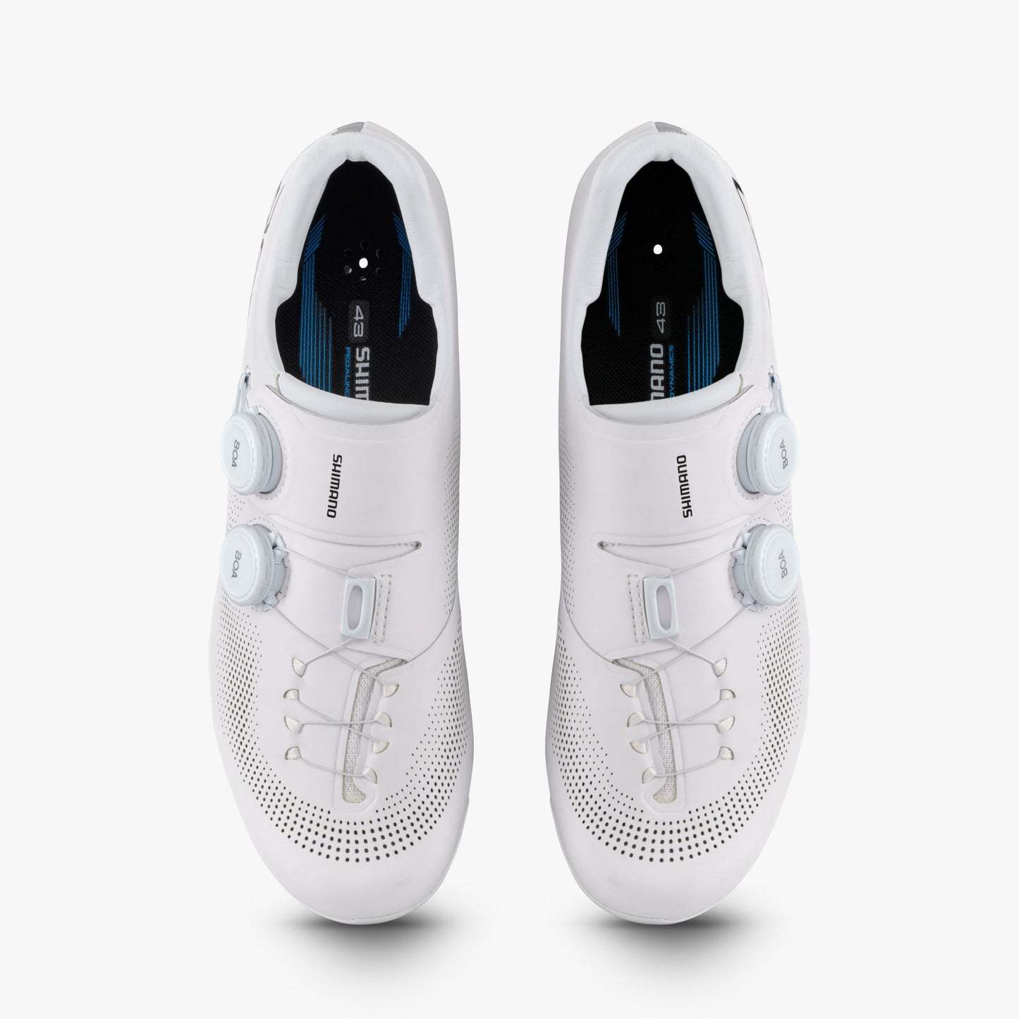 Shimano RC703 Road Shoes - White - WIDE