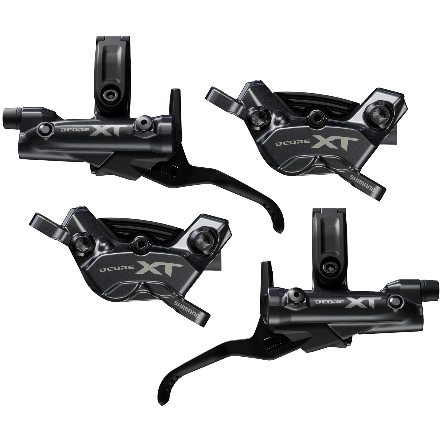Shimano XT M8220 Trail 4 piston Brakeset