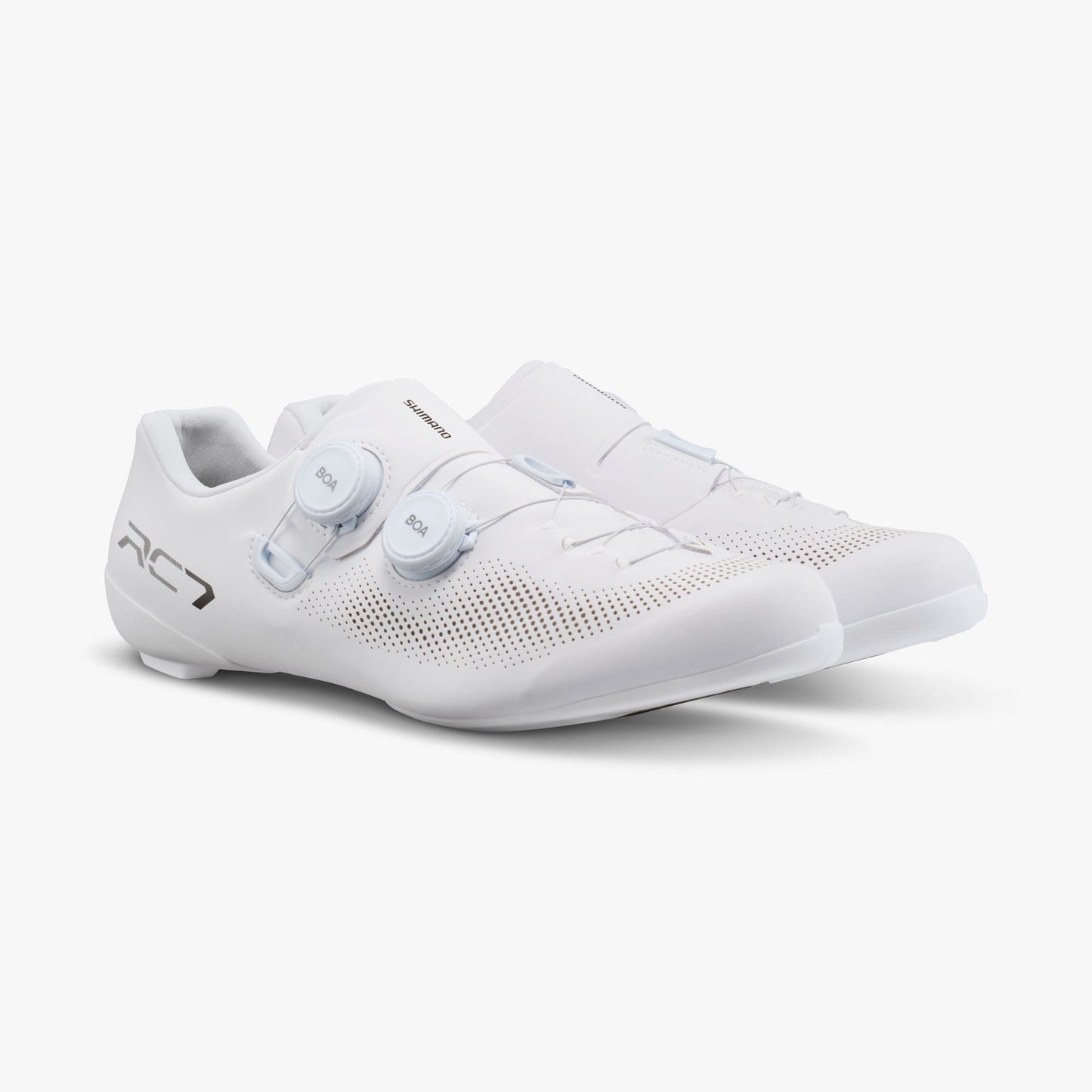 Shimano RC703 Road Shoes - White - WIDE